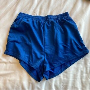 FREE WITH PURCHASE! Blue lounge shorts